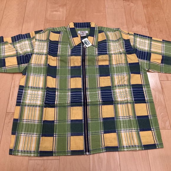 Roots Men’s Summer Shirt Large 100% Cotton - Picture 1 of 4